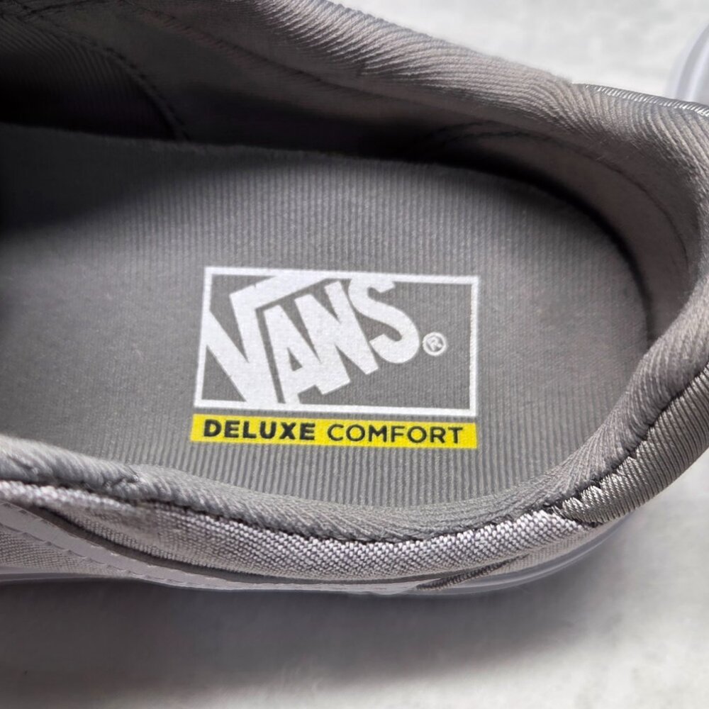 VANS Ward Deluxe Summer Canvas Grey Sneakers – Size: 7.5 W NWOT - Picture 9 of 12